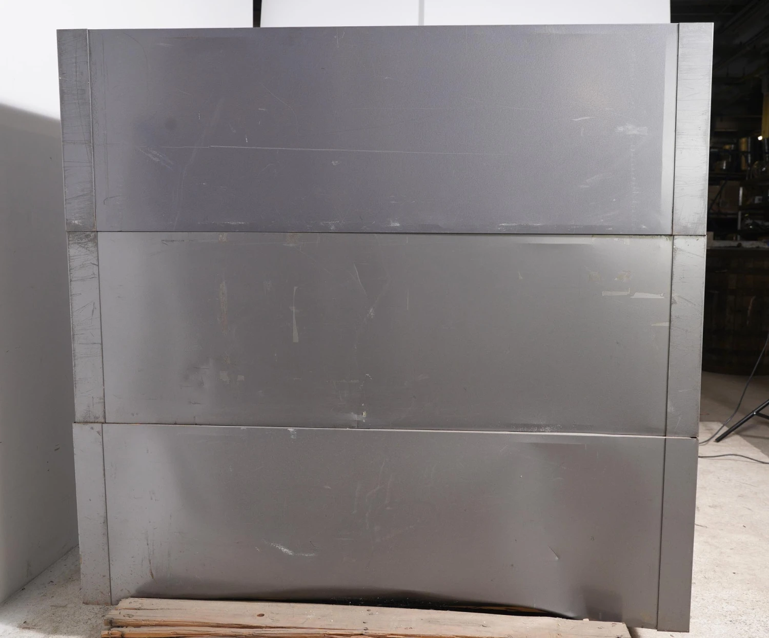 Flat Steel File Cabinet With Fold Out Table In Each Drawer 10 Flat Steel File Cabinet With Fold Out Table In Each Drawer - Image 8