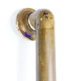 Vintage 90 In. Patina Bronze Hand Rail 10 Vintage 90 In. Patina Bronze Hand Rail -OGT Sale Store q280422 04