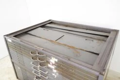 Reclaimed 20 Drawer Steel Flat Map Stack Cabinet 18 Reclaimed 20 Drawer Steel Flat Map Stack Cabinet -OGT Sale Store q280478 06