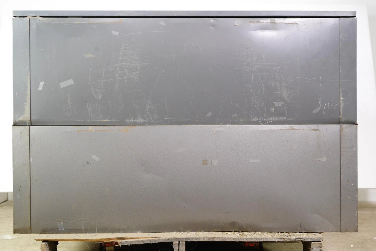 Reclaimed 20 Drawers Gray Steel Flat Map Stack Cabinet 10 Reclaimed 20 Drawers Gray Steel Flat Map Stack Cabinet - Image 8