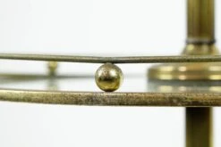 Traditional Brass Plated Steel Floor Lamp With Glass Tabletop 17 Traditional Brass Plated Steel Floor Lamp With Glass Tabletop -OGT Sale Store q280494 04