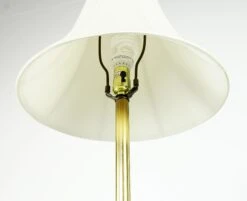 Traditional Brass Plated Steel Floor Lamp With Glass Tabletop 18 Traditional Brass Plated Steel Floor Lamp With Glass Tabletop -OGT Sale Store q280494 05