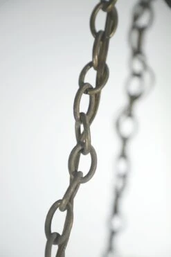 Victorian Floral Glass Dish Brass Chain Pendant Light -OGT Sale Store q280501 05 1