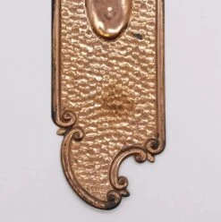 Vintage 12 In. Art Nouveau Copper Plated Brass Door Push Plate 10 Vintage 12 In. Art Nouveau Copper Plated Brass Door Push Plate -OGT Sale Store q280517 04