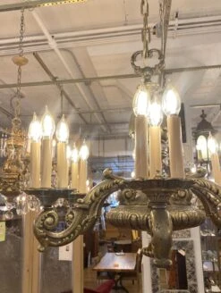 Antique 6 Arm 18 Light French Bronze Chandelier 26 Antique 6 Arm 18 Light French Bronze Chandelier -OGT Sale Store q281701 10