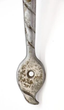 Vintage Arts & Crafts 11.75 In. Nickel Plated Brass Door Pull 11 Vintage Arts & Crafts 11.75 In. Nickel Plated Brass Door Pull -OGT Sale Store q281733 04