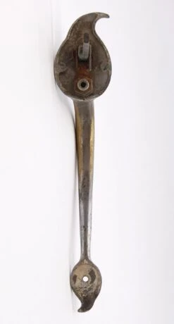 Vintage Arts & Crafts 11.75 In. Nickel Plated Brass Door Pull 13 Vintage Arts & Crafts 11.75 In. Nickel Plated Brass Door Pull -OGT Sale Store q281733 06