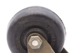 Set Of 4 Vintage Steel & Rubber Wheel Casters 17 Set Of 4 Vintage Steel & Rubber Wheel Casters -OGT Sale Store q281752 07