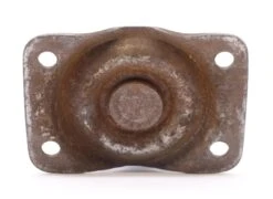 Set Of 4 Vintage Steel & Rubber Wheel Casters 19 Set Of 4 Vintage Steel & Rubber Wheel Casters -OGT Sale Store q281752 09