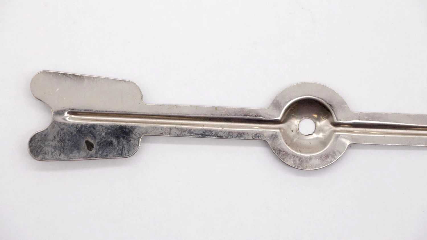 Vintage 7.25 In. Steel Temperature Gauge Arrow Dial 8 Vintage 7.25 In. Steel Temperature Gauge Arrow Dial - Image 6