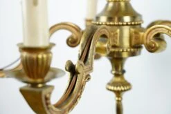 Art Deco 5 Arm Cast Brass 22 In. Chandelier 26 Art Deco 5 Arm Cast Brass 22 In. Chandelier -OGT Sale Store q281783 10
