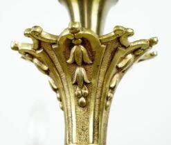 Art Deco 5 Arm Cast Brass 22 In. Chandelier 29 Art Deco 5 Arm Cast Brass 22 In. Chandelier -OGT Sale Store q281783 13
