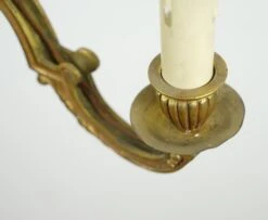 Art Deco 5 Arm Cast Brass 22 In. Chandelier 30 Art Deco 5 Arm Cast Brass 22 In. Chandelier -OGT Sale Store q281783 14