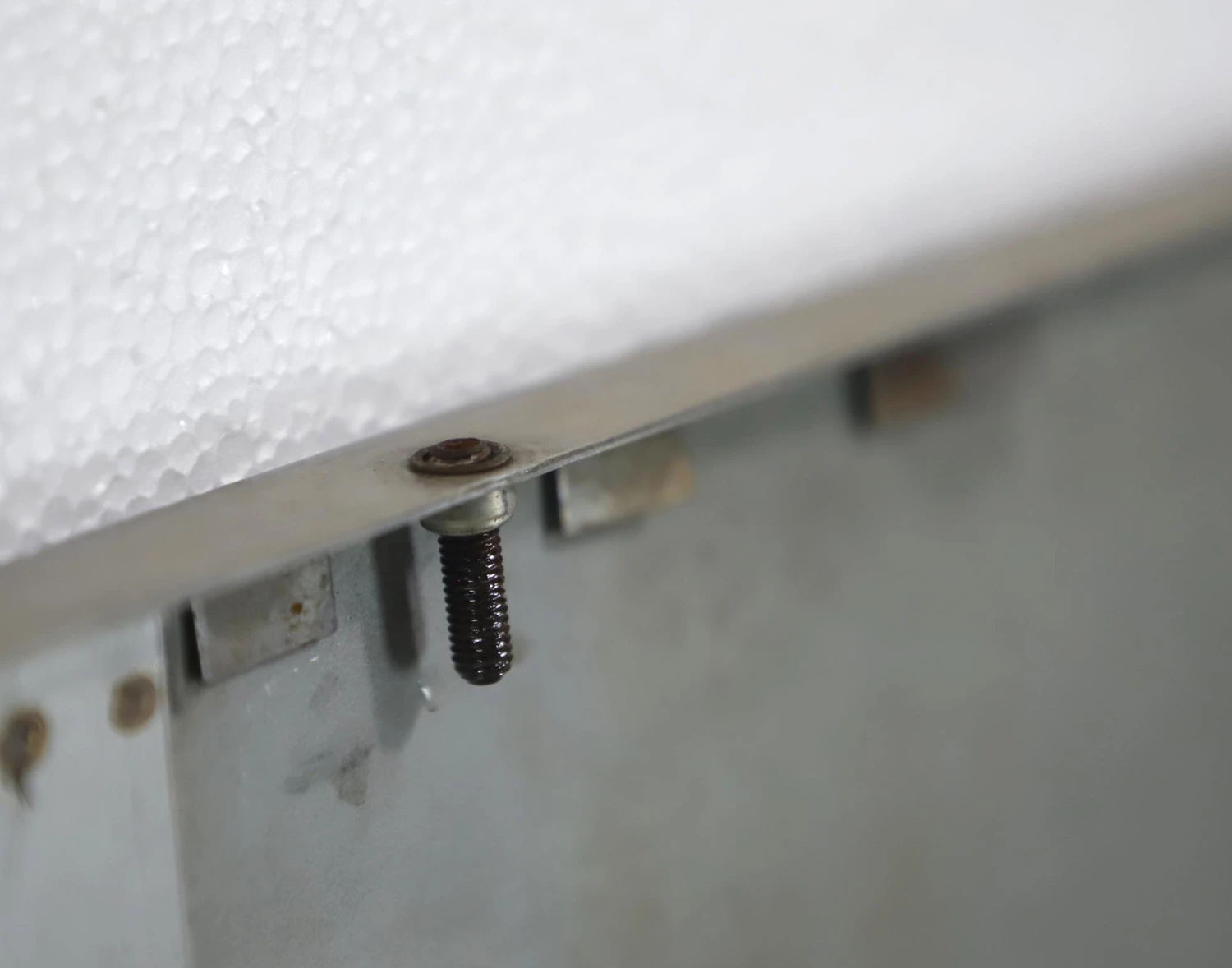 Reclaimed Industrial Nickel Framed Wall Mirror 36 X 34 7 Reclaimed Industrial Nickel Framed Wall Mirror 36 X 34 - Image 5