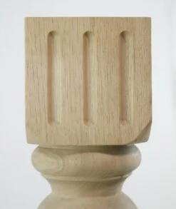 Set Of 4 Machine Carved Wooden Table Legs 13 Set Of 4 Machine Carved Wooden Table Legs -OGT Sale Store q281820 04