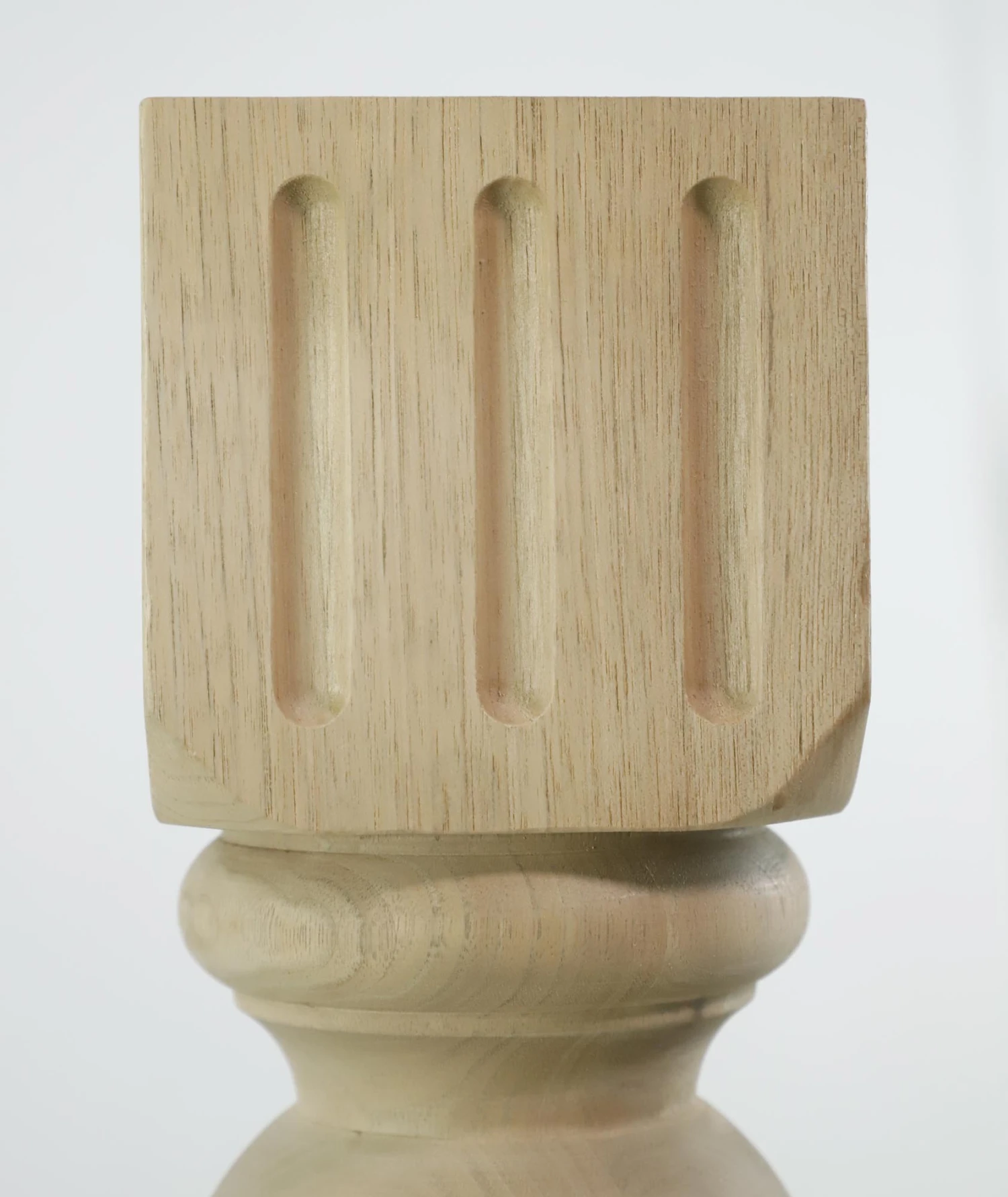 Set Of 4 Machine Carved Wooden Table Legs 6 Set Of 4 Machine Carved Wooden Table Legs - Image 4