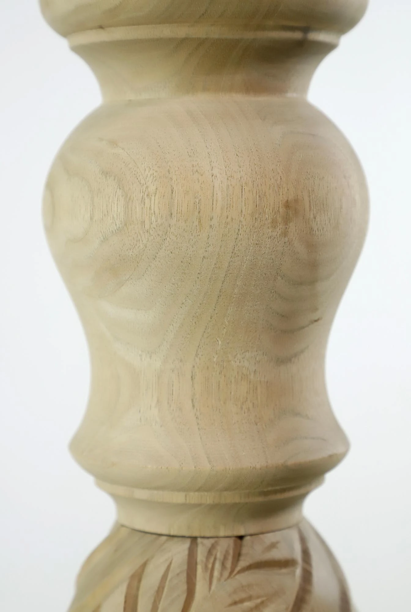 Set Of 4 Machine Carved Wooden Table Legs 7 Set Of 4 Machine Carved Wooden Table Legs - Image 5