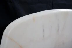 Portugal Made Rounded White & Gray Marble Tabletop 11 Portugal Made Rounded White & Gray Marble Tabletop -OGT Sale Store q281874 04