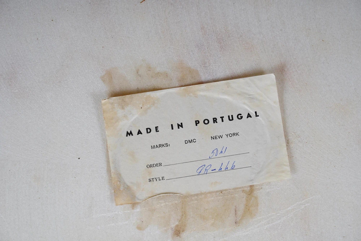 Portugal Made Rounded White & Gray Marble Tabletop 8 Portugal Made Rounded White & Gray Marble Tabletop - Image 6