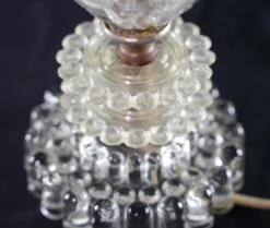 Vintage 1950s Clear Glass & Lucite Vanity Table Lamp 11 Vintage 1950s Clear Glass & Lucite Vanity Table Lamp -OGT Sale Store q281876 04