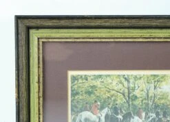 Richard Felden 1981 “Off To The Hunt Fox Valley Hunt Club” Framed Print 13 Richard Felden 1981 “Off To The Hunt Fox Valley Hunt Club” Framed Print -OGT Sale Store q281903 04