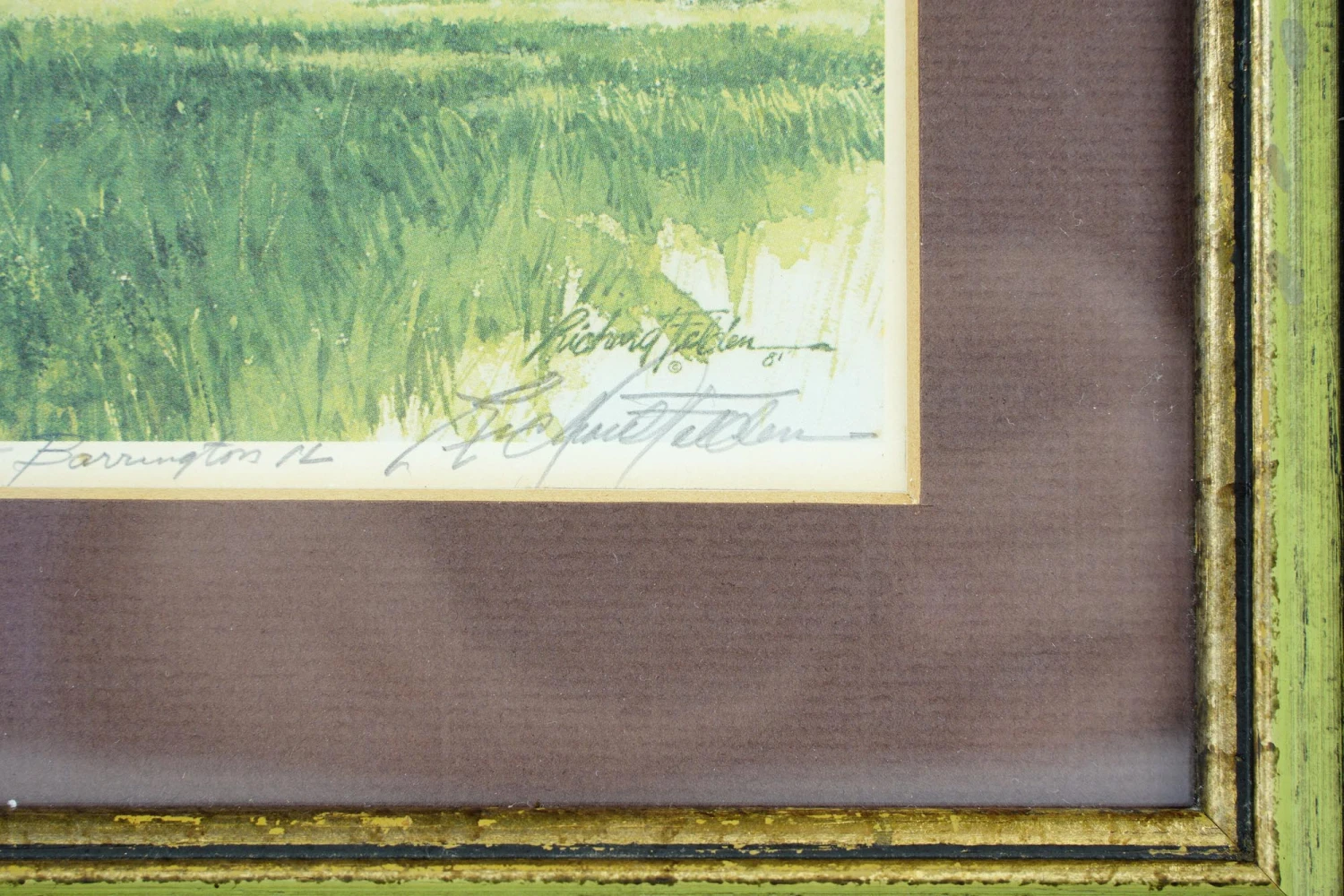 Richard Felden 1981 “Off To The Hunt Fox Valley Hunt Club” Framed Print 10 Richard Felden 1981 “Off To The Hunt Fox Valley Hunt Club” Framed Print - Image 8