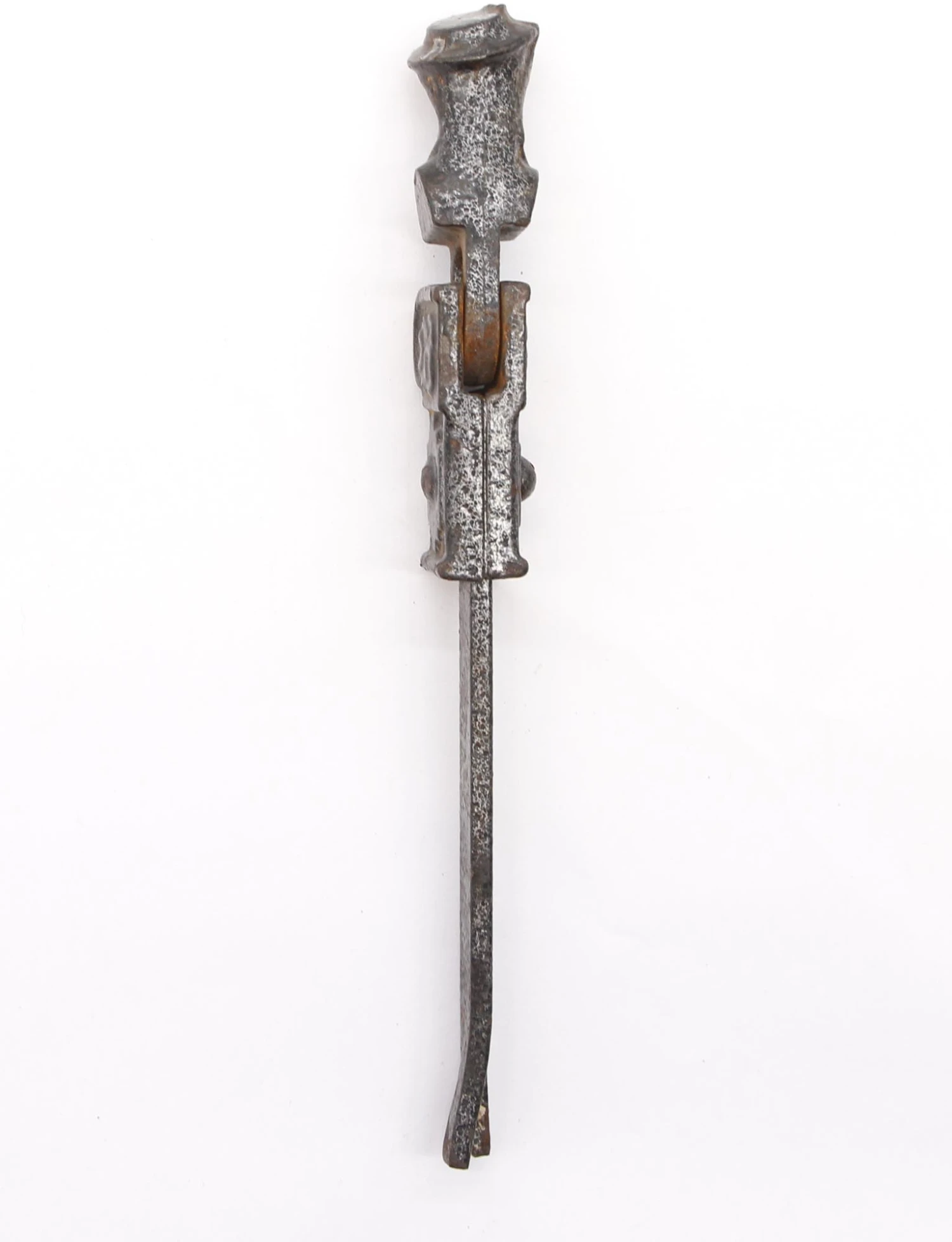 Antique Figural Black Cast Iron Window Shutter Drop Pull 11 Antique Figural Black Cast Iron Window Shutter Drop Pull - Image 9