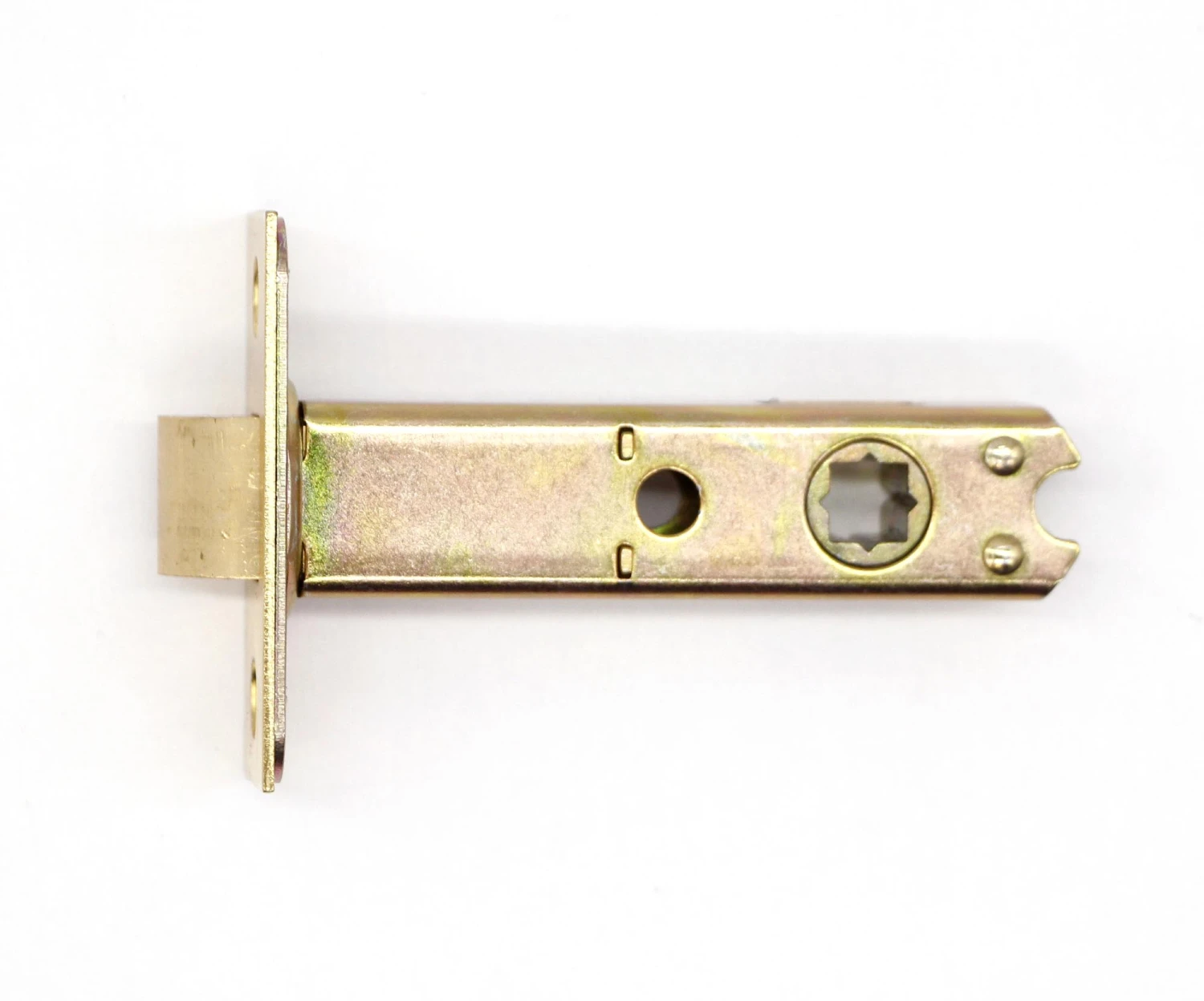 New Brass Plated Steel Mortise Door Latch 10 New Brass Plated Steel Mortise Door Latch - Image 8