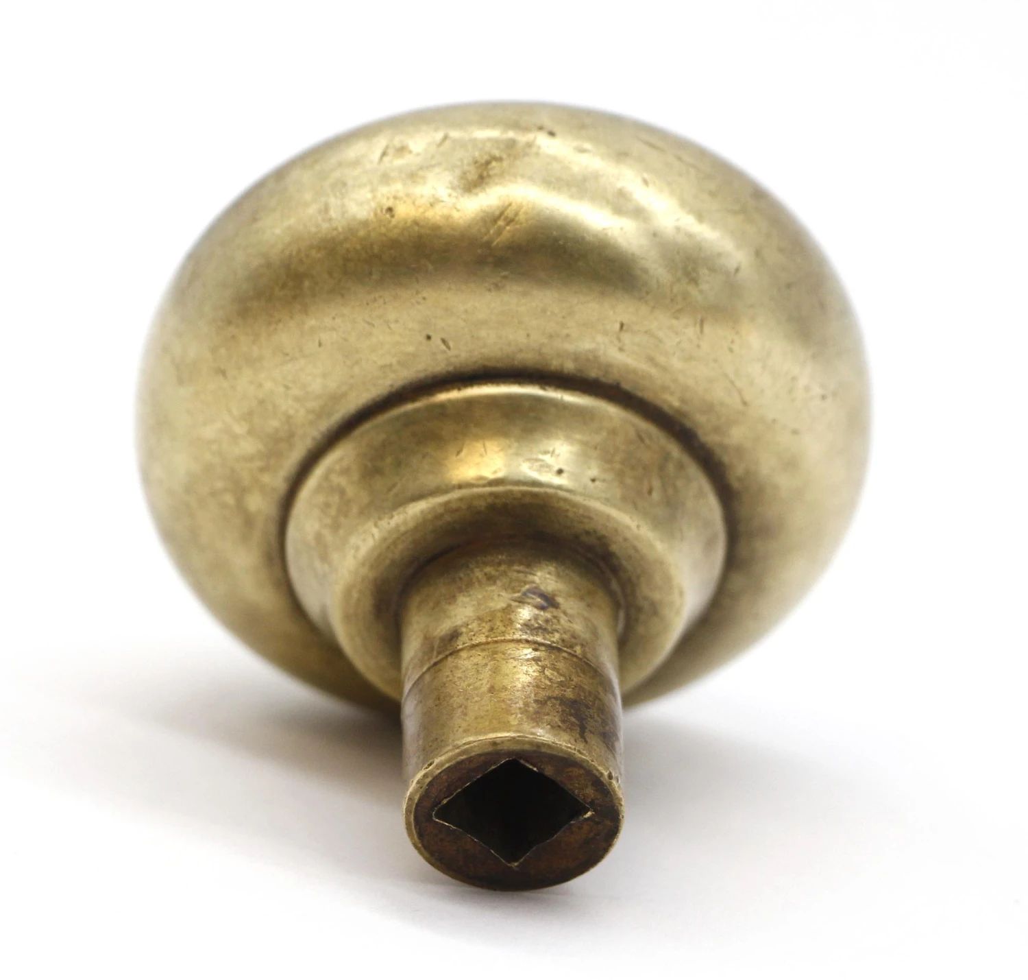 Antique 1900s Brass Sargent Greek Argos Passage Door Knob 6 Antique 1900s Brass Sargent Greek Argos Passage Door Knob - Image 4