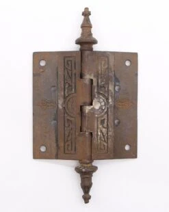 Antique 4.375 X 4.375 Cast Iron Aesthetic Steeple Tip Butt Door Hinge 12 Antique 4.375 X 4.375 Cast Iron Aesthetic Steeple Tip Butt Door Hinge -OGT Sale Store q282398 05