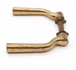 Pair Of Vintage Modern Polished Brass Lever Door Knobs 13 Pair Of Vintage Modern Polished Brass Lever Door Knobs -OGT Sale Store q282412 06