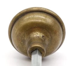 Pair Of Vintage Brass Hollow Concentric Passage Door Knobs -OGT Sale Store q282422 08