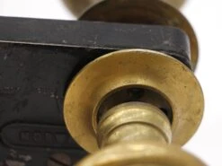 Antique Norwalk Concentric Brass Passage Door Knob Set 21 Antique Norwalk Concentric Brass Passage Door Knob Set -OGT Sale Store q282435 07