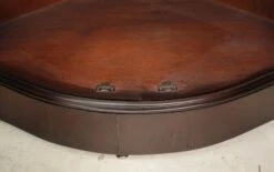 Traditional Mahogany Curved Glass Doors Corner Cabinet 20 Traditional Mahogany Curved Glass Doors Corner Cabinet -OGT Sale Store q282449 04