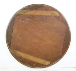 Vintage Hand Painted Edge Floral Round 44 In. Wall Mirror 18 Vintage Hand Painted Edge Floral Round 44 In. Wall Mirror -OGT Sale Store q282521 07