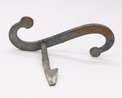 Hand Forged Scroll 6.5 In. Black Wrought Iron Shutter Dog 10 Hand Forged Scroll 6.5 In. Black Wrought Iron Shutter Dog -OGT Sale Store q282632 04