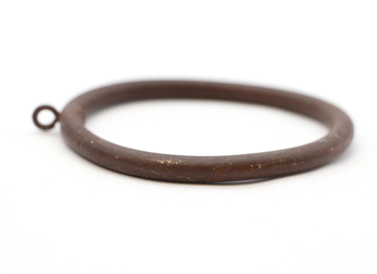 Set Of 10 Bronze Finish Wrought Iron Curtain Rings 6 Set Of 10 Bronze Finish Wrought Iron Curtain Rings - Image 4