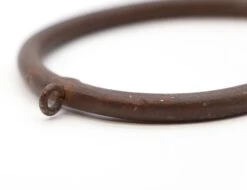 Set Of 10 Bronze Finish Wrought Iron Curtain Rings 11 Set Of 10 Bronze Finish Wrought Iron Curtain Rings -OGT Sale Store q282674 05