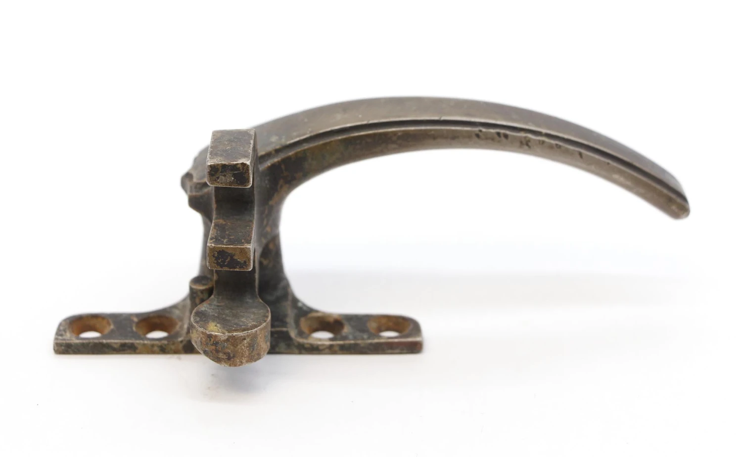 Antique 5.75 In. Bronze Casement Window Lever 7 Antique 5.75 In. Bronze Casement Window Lever - Image 5