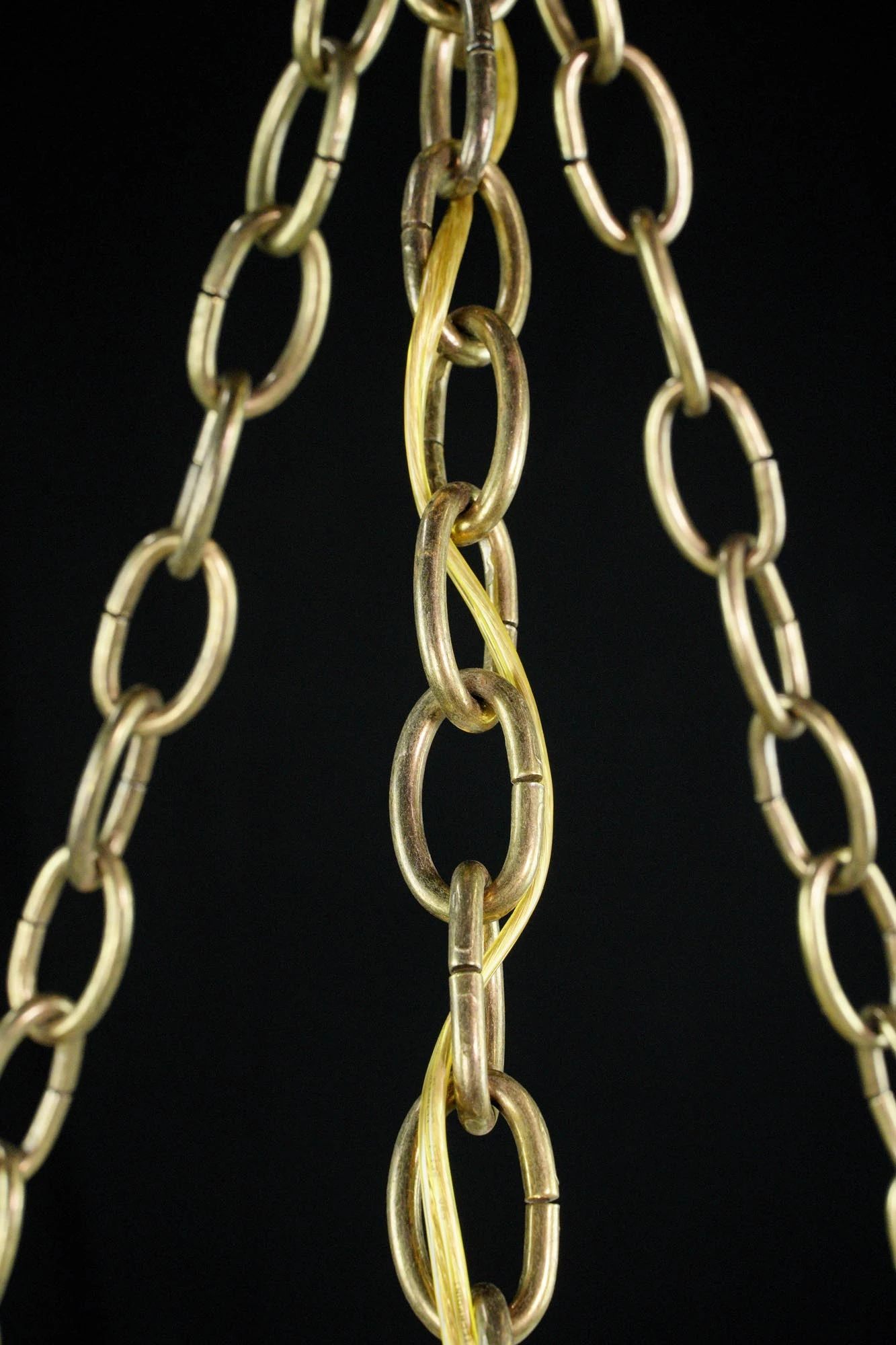 Antique Victorian White Glass Dish Brass Pendant Light 6 Antique Victorian White Glass Dish Brass Pendant Light - Image 4