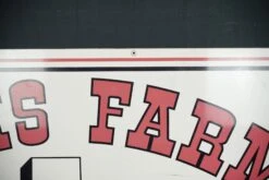 Reclaimed Texas Evans Farms Feed Aluminum Advertisement Sign 13 Reclaimed Texas Evans Farms Feed Aluminum Advertisement Sign -OGT Sale Store q282706 04