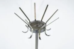 Vintage Stainless Steel Double Hook Coat Rack -OGT Sale Store q282741 05