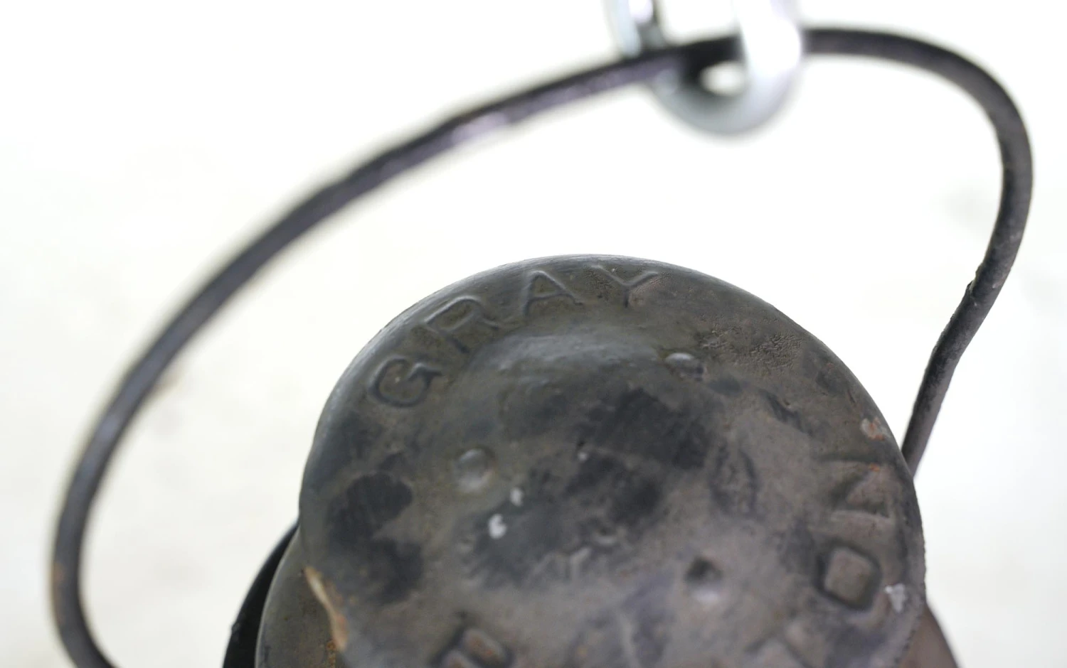 Antique Black Steel NYNH&H Fresnel Glass Train Railroad Lantern 7 Antique Black Steel NYNH&H Fresnel Glass Train Railroad Lantern - Image 5