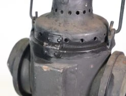 Antique Black Steel NYNH&H Fresnel Glass Train Railroad Lantern 29 Antique Black Steel NYNH&H Fresnel Glass Train Railroad Lantern -OGT Sale Store q282749 13