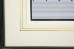 1980s Art Deco Dinner Signed Serigraph Titled “Rendezvous” By Del Valle -OGT Sale Store q282752 04