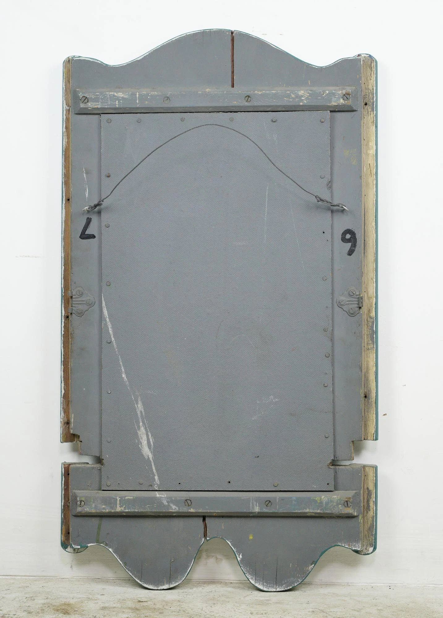 Pair Of Hand Painted Sailboat White & Blue Wooden Wall Art Pieces 9 Pair Of Hand Painted Sailboat White & Blue Wooden Wall Art Pieces - Image 7