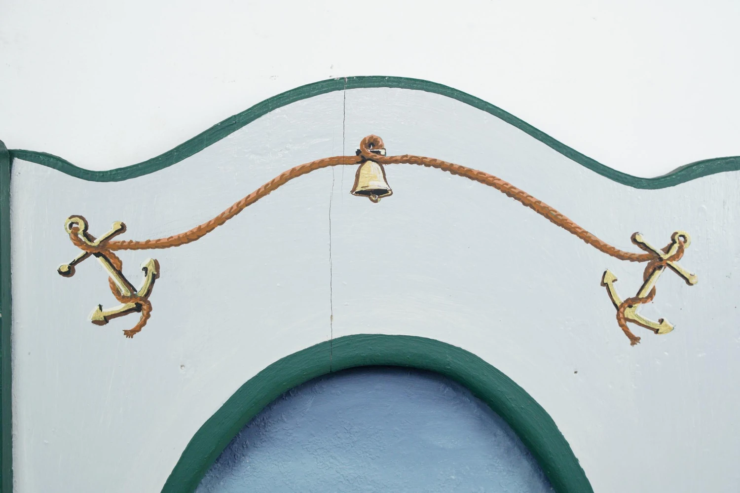 Pair Of Hand Painted Sailboat White & Blue Wooden Wall Art Pieces 14 Pair Of Hand Painted Sailboat White & Blue Wooden Wall Art Pieces - Image 12