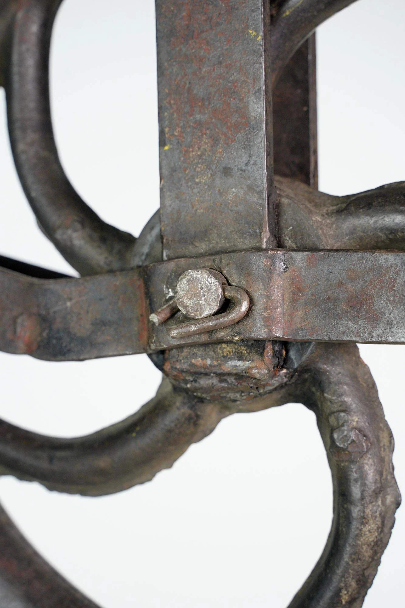 Repurposed Industrial Steel Pulley Glass Mason Jars Pendant Light 9 Repurposed Industrial Steel Pulley Glass Mason Jars Pendant Light - Image 7