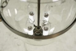 Vintage Traditional Clear Glass Bell Jar Antique Brass Pendant Light -OGT Sale Store q282786 09