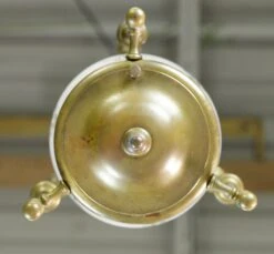 Colonial Frosted Etched Grapes Glass Brass Hanging Lantern 23 Colonial Frosted Etched Grapes Glass Brass Hanging Lantern -OGT Sale Store q282791 11